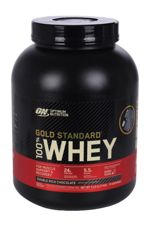 

Протеин Optimum Nutrition Gold Standard 100% Whey 5 lb двойной богатый шоколад, 2,27 кг