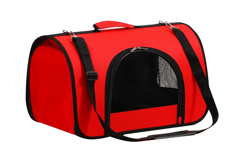 Сумка-переноска с 2 входами, 46 х 28,5 х 30 см, красная
