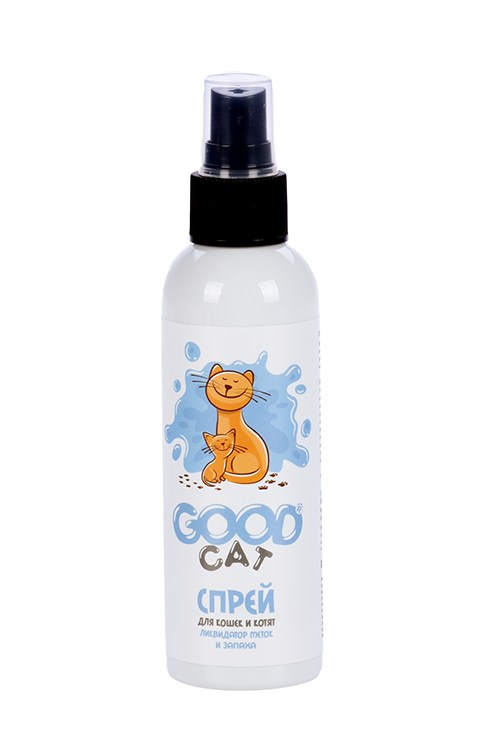 

Спрей Good Cat "Ликвидатор меток и запаха" для котят и кошек, 150 мл.