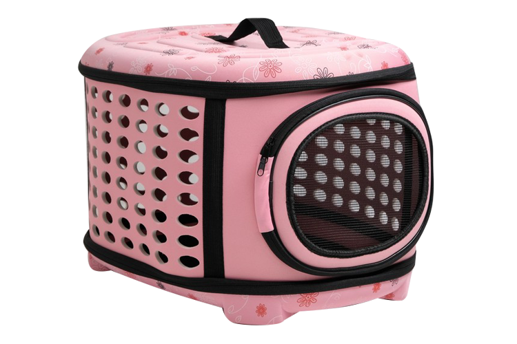 

Складная сумка-переноска большая, материал EVA, 42,5 х 37,5 х 29,5 см, розовая