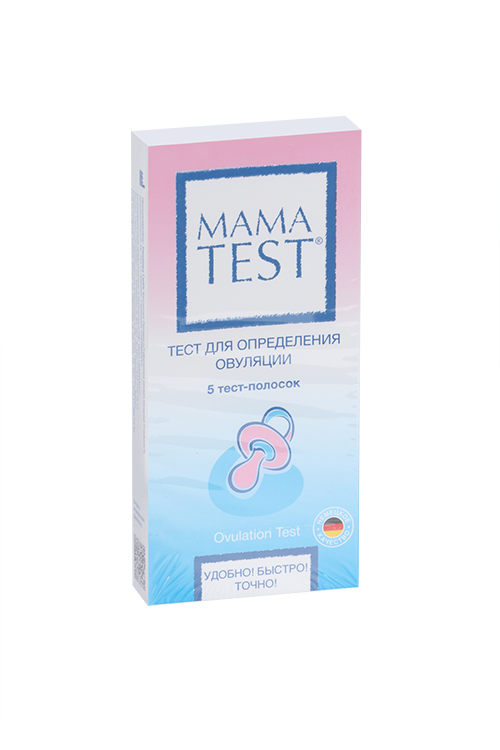 

Тест на овуляцию Mama Test, 5 шт