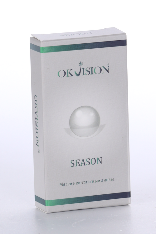 

Контактные линзы Okvision Season на 3 месяца D -3.50 R 8.6, 2 шт