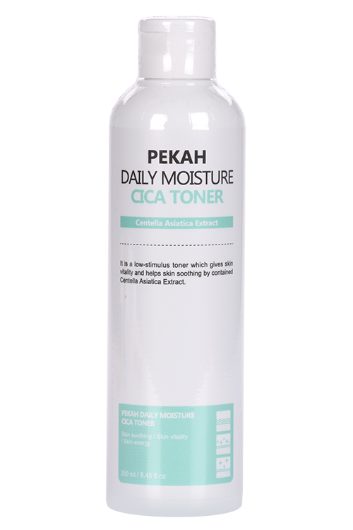 

Тонер Pekah Daily Moisture Cica успокаивающий с экстрактом азиатской центеллы, 250 мл