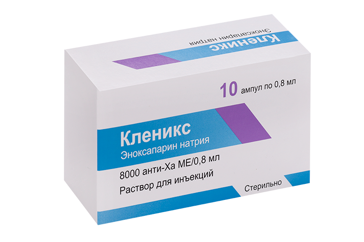 

Кленикс 8000 анти-Ха МЕ/0.8 мл, 10 шт, раствор для инъекций ампулы
