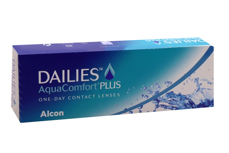 Линзы Alcon Dailies Aqua Comfort Plus контактные однодневные (диоптрия -5,75), 30 шт