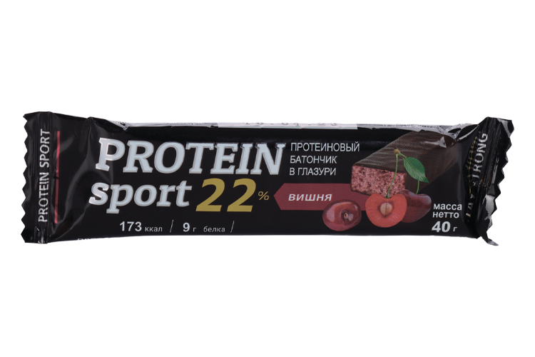 

Протеиновый батончик EFFORT PROTEIN SPORT вишня, 40 г