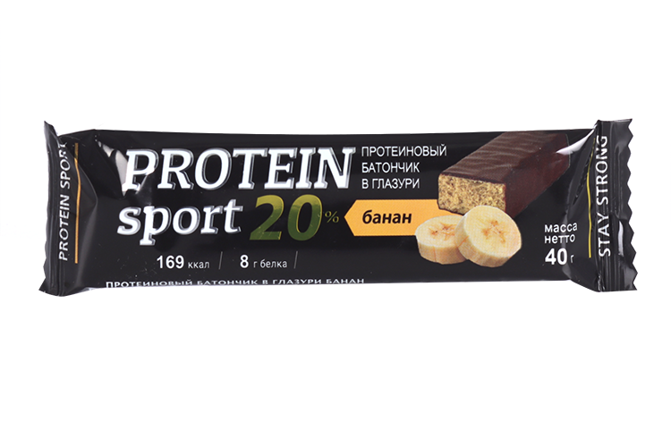 

Протеиновый батончик EFFORT PROTEIN SPORT банан, 40 г