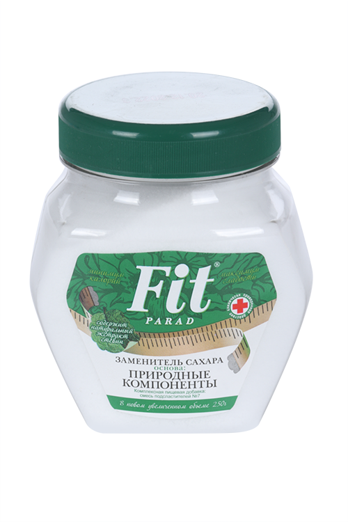 

Сахарозаменитель FitParad №7 стевиозид/сукралоза/эритрит банка, 250 г