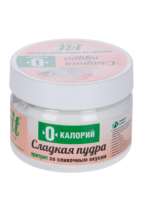 

Сладкая пудра FitParad эритрит со сливочным вкусом банка, 160 г