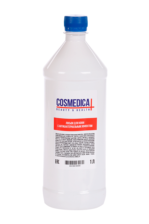 

Лосьон д/кожи COSMEDICAL антибактер с крышкой и дозатором, 1 л