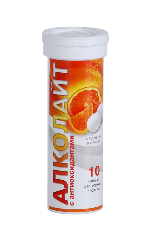 

Алколайт Апельсин-лимон, 10 шт, таблетки быстрорастворимые