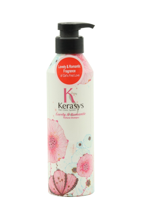 Шампунь Kerasys Lovely Romantic Parfumed Shampoo Романтик д/всех типов волос, 400 мл