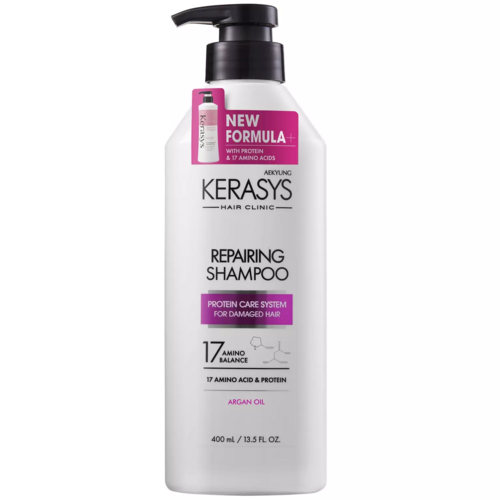 Шампунь Kerasys Damage Care Repairing Shampoo д/волос восстанавливающий, 400 мл