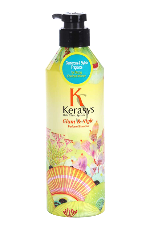 

Шампунь Kerasys Glam & Stylish Perfumed Shampoo блеск и восстановление, 600 мл