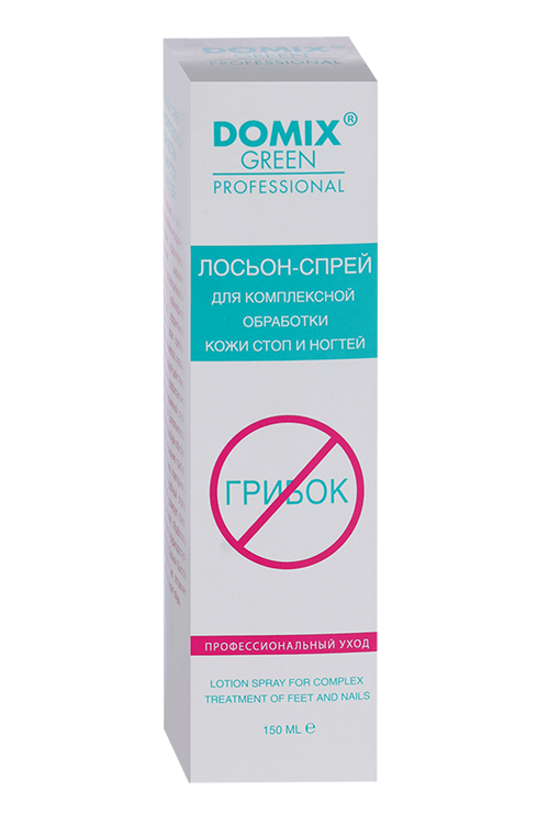 

Лосьон-спрей DOMIX GREEN PROFESSIONAL д/комплекс обработ ступней ног/ногтей, 150 мл