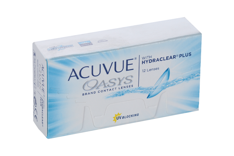 

Контактные линзы ACUVUE Oasys with hydraclear plus 12 линз R 8.4 D -1.50