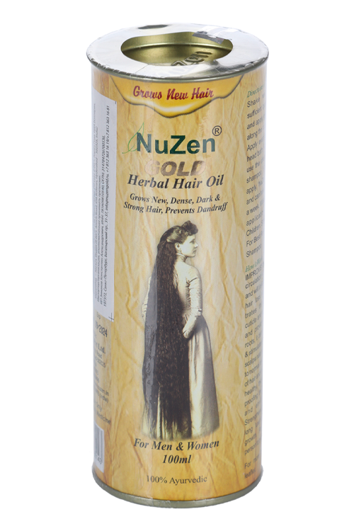 

Масло Nuzen Herbal Gold д/роста волос укрепляющее, 100 мл