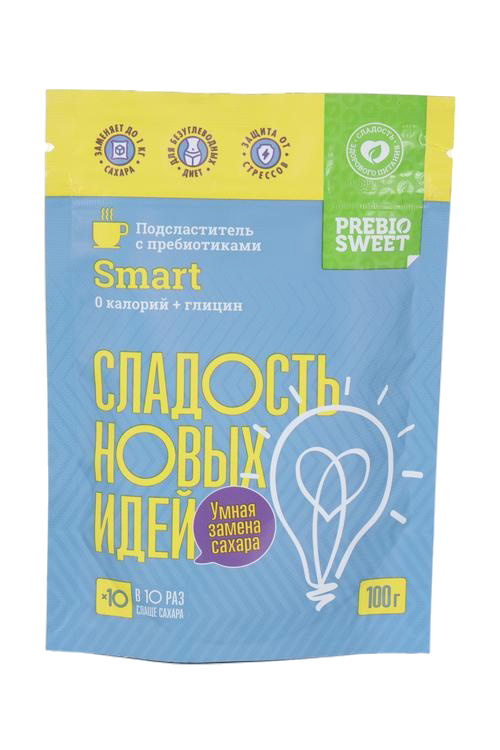 

Подсластитель Пребиосвит Смарт с пребиотиками, 100 г