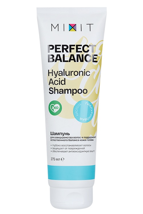 

Шампунь MIXIT Perfect Balance Hyaluronic acid shampoo д/волос, 275 мл, (SKU0011180000)