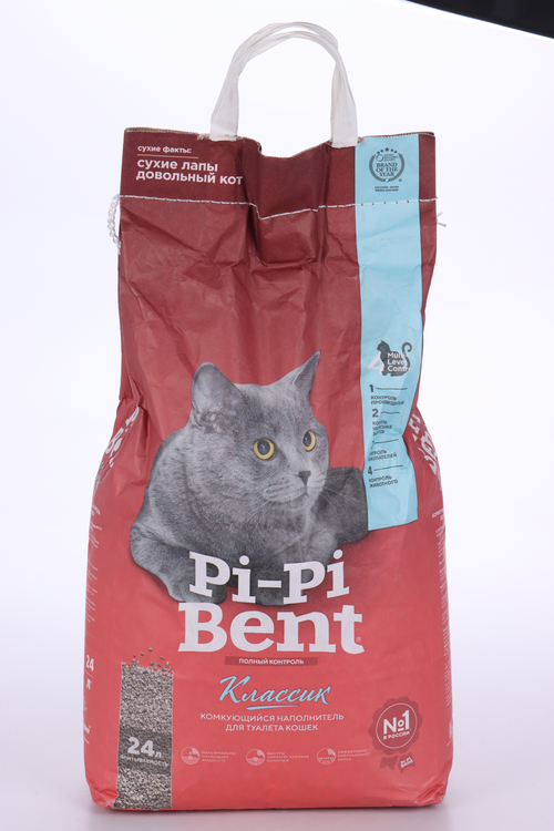 

Наполнитель Pi-Pi Bent д/туалета кошек сенсация свежести комкующийся 10 кг