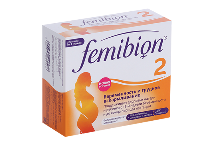 

Фемибион II, комплекс 28 табл п о пленоч+28 капс