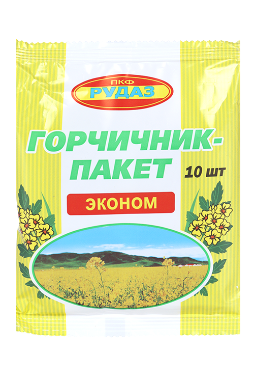 

Горчичники-пакет Эконом, 10 шт