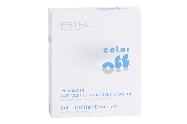 

Эмульсия ESTEL PROFESSIONAL COLOR OFF д/удаления краски с волос, 120 мл, 3 шт