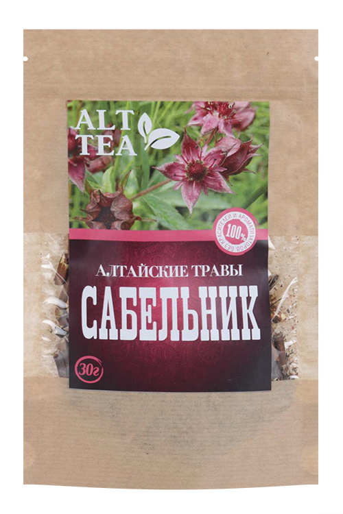 

Сабельника болотного трава Алтайские традиции, 30 г, крафт-пакет