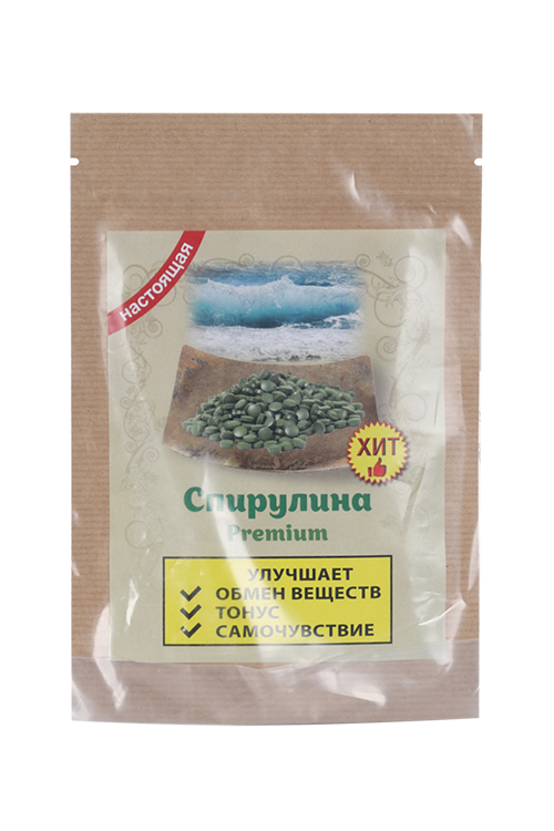 

Спирулина Суперфуд д/похудения прессов в табл Premium, 50 г