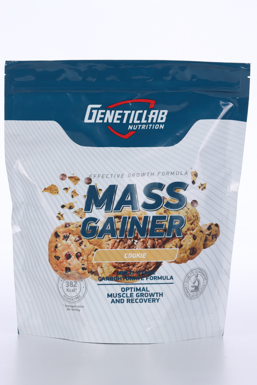 Добавка GENETICLAB Mass Gainer печенье, 1 000 г добавка geneticlab mass gainer шоколад 1