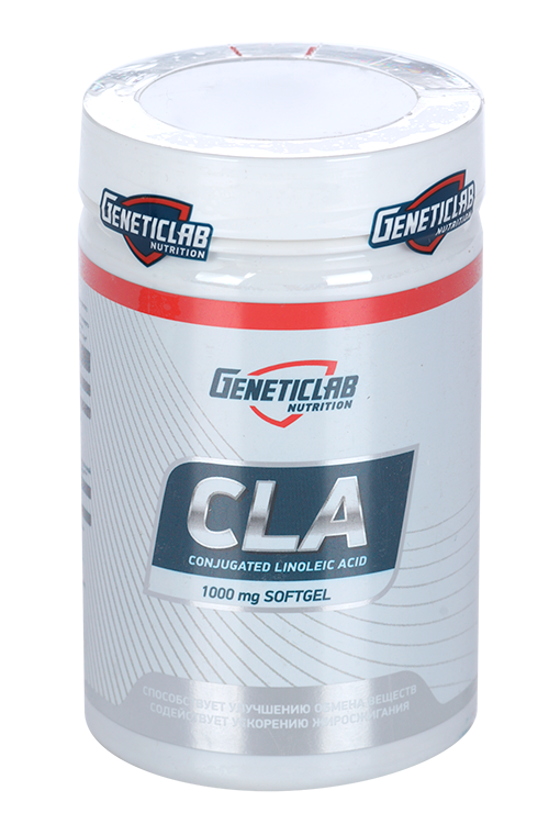 

Добавка GENETICLAB СLA, 1 360 мг, 60 шт, капсулы