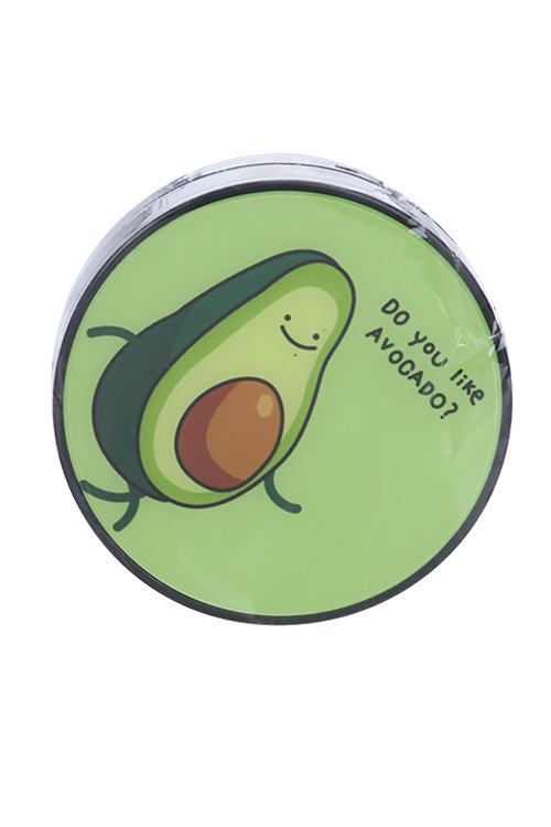 

Контейнер Podarkovich Do You Like Avocado Circle д/линз авокадо круглый зеленый