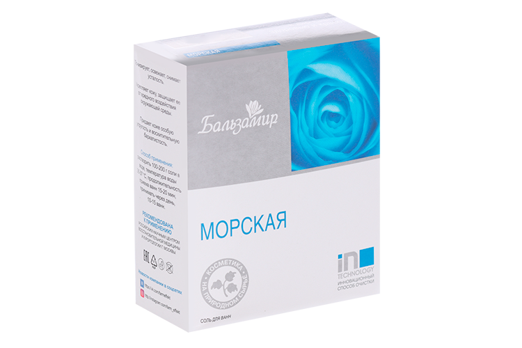 

Бальзамир соль д/ванн Фарм эффект морская пакет в коробке, 600 г