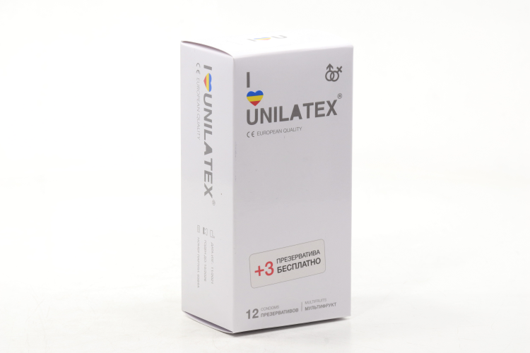 Презервативы Unilatex Multifruits мультифрукт, 15 шт