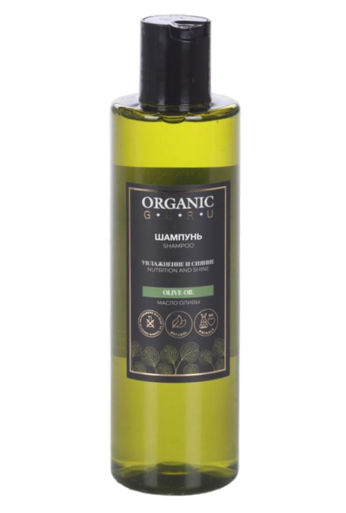 Шампунь Органик Гуру OLIVE OIL увлажнение/сияние, 250 мл