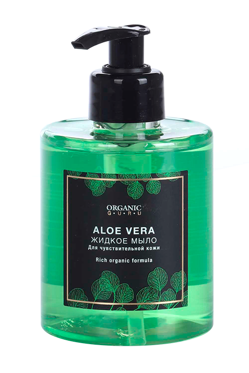 

Мыло Органик Гуру ALOE VERA жидкое д/чувствительной кожи, 300 мл