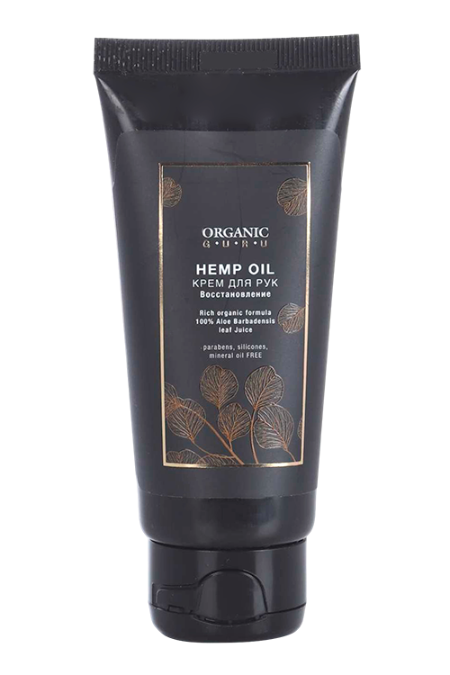 

Крем Органик Гуру HEMP OIL восстановление д/рук, 60 мл