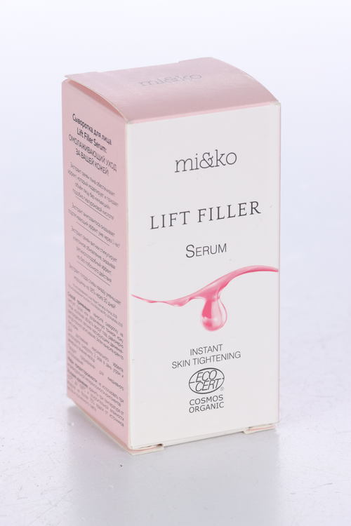 

Сыворотка д/лица mi&ko Lift Filler Serum, 30 мл