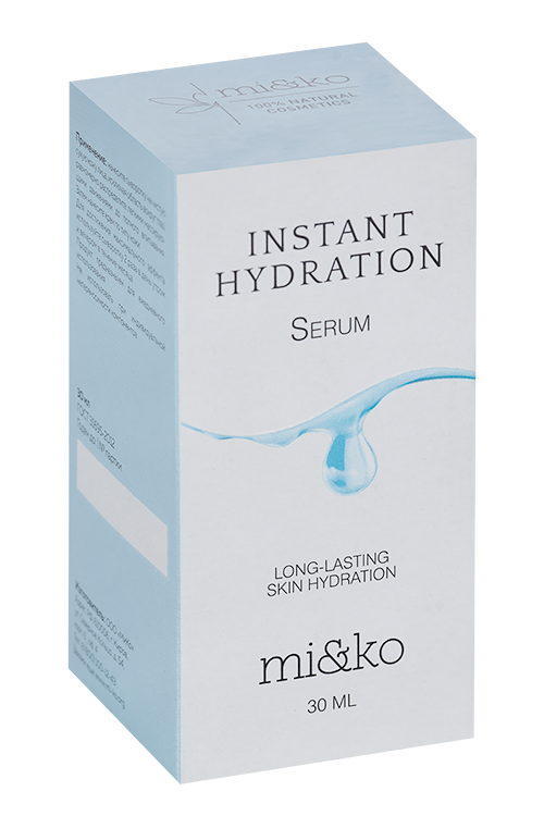 

Сыворотка д/лица mi&ko Instant Hydration Serum, 30 мл