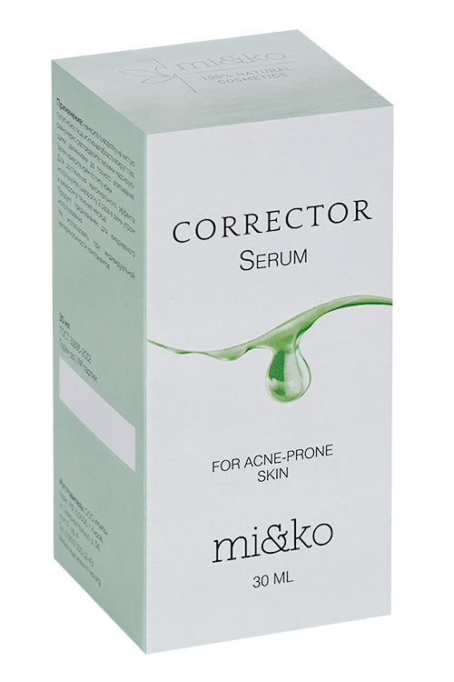 

Сыворотка д/лица mi&ko Corrector Serum, 30 мл