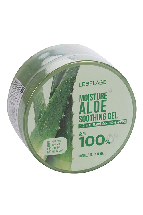 Гель Lebelage Soothing Gel Jeju Moisture д/лица и тела с экстрактом алоэ, 300 мл