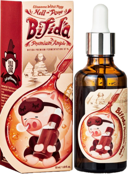 

Сыворотка ELIZAVECCA WitchPiggy 97% Premium Ample с бифидобактериями, 50 мл