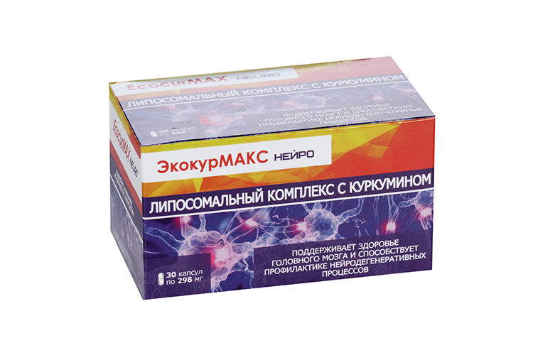 

ЭкокурМакс Нейро, 298 мг, 30 шт, капсулы (УП000001072)