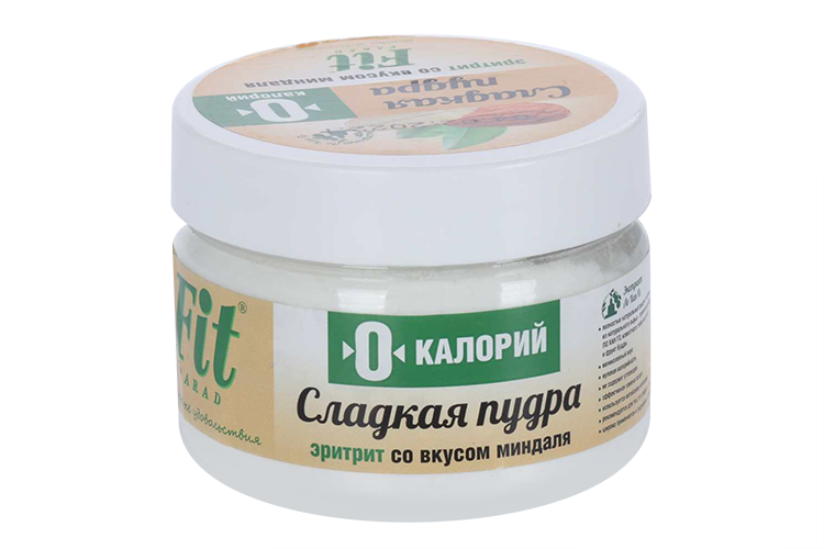 

Пудра FitParad сладкая эритрит со вкусом миндаля, 160 г