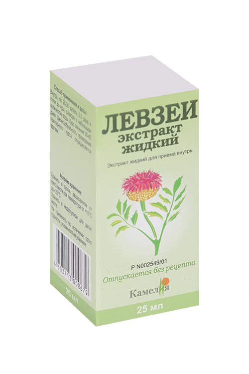 Левзеи экстракт жидкий, 25 мл, экстракт жидкий для внутреннего применения