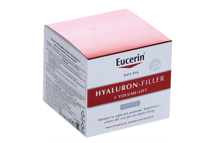 Крем Eucerin Hyaluron-Filler+Volume-Lift д/ночного ухода за кожей, 50 мл eucerin hyaluron filler volume lift эуцерин крем для ночного ухода за кожей 50 мл