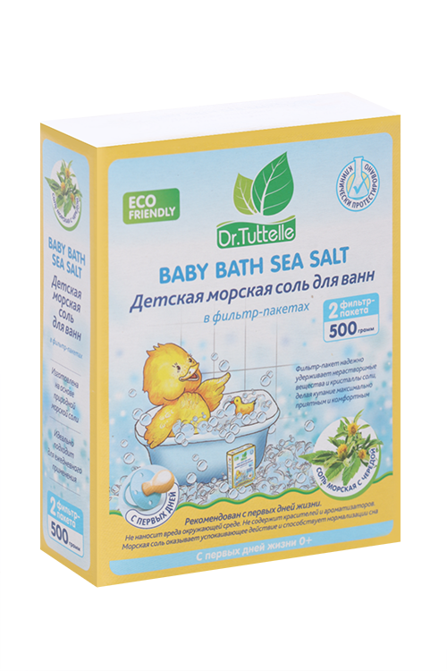 

Соль морская Dr.Tuttelle д/ванн дет с чередой, 500 г