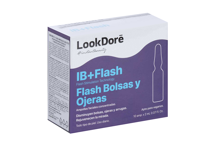 

Концентрированная сыворотка д/век Lookdore Ib+Flash Ampoules flash eyes, 2 мл, 10 шт, (8435534409029)