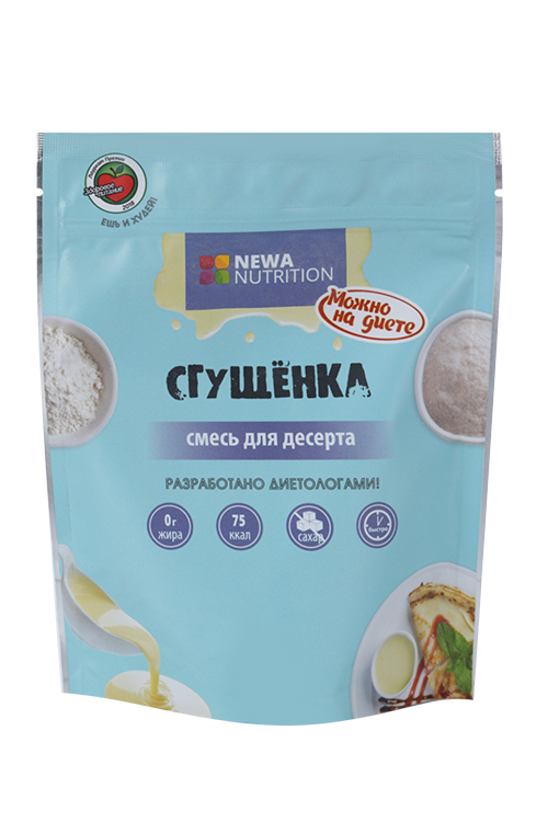 Смесь Newa Nutrition Сгущенка низкокалорийная д/десерта, 150 г