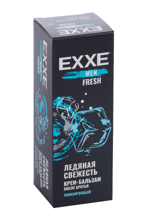 Крем-бальзам Exxe Men fresh Ледяная свежесть тонизирующий п/бритья, 75 мл